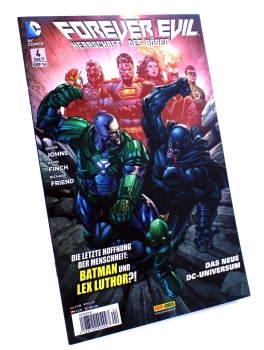 DC Forever Evil (Herrschaft des Bösen) Comic Nr. 4: Die letzte Hoffnung der Menschheit: Batman und Lex Luthor? von Panini